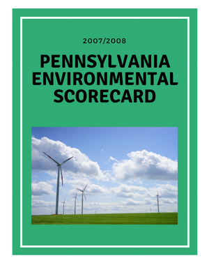 2007-2008 Pennsylvania Scorecard