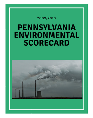 2009-2010 Pennsylvania Scorecard