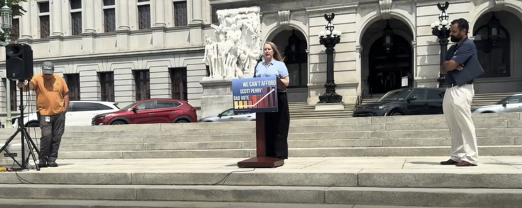 Press conference to hold Rep. Perry accountable