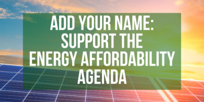 Support the Energy Affordability Agenda for PA