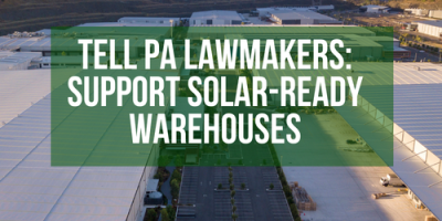 Support solar-ready warehouses