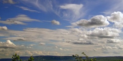 Clear sky over Monroe county